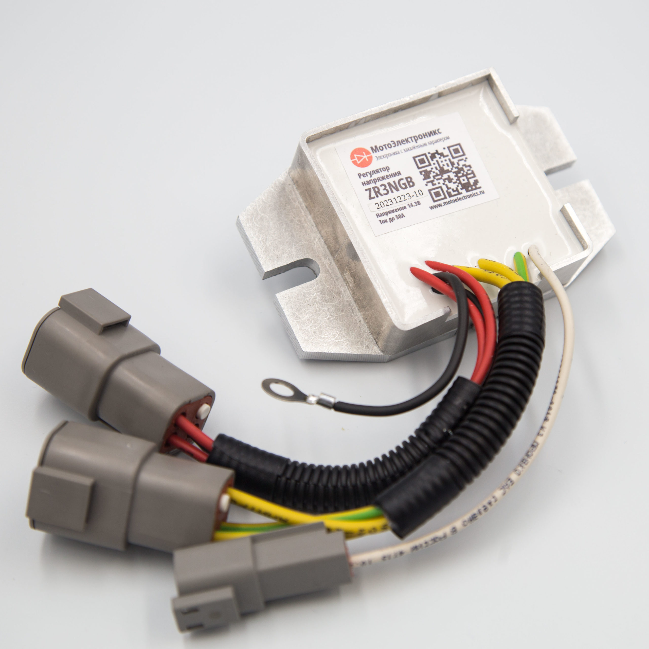 Реле регулятор напряжения ZR50MB для снегоходов BRP Ski-doo lynx 34407011, SM-01145, 515176023, 515175717, 515176243, 12-3075, 62-01007